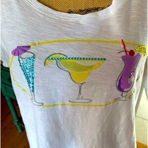 Style & Co fun “cocktails” shirt!! Very festive!!